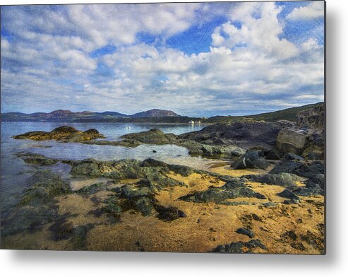 Sky Metal Print featuring the photograph Llyn Peninsula - Morfa Nefyn v2 by Ian Mitchell