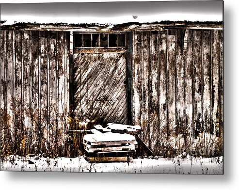 Abandoned Metal Print featuring the photograph Loading Dock by William Norton