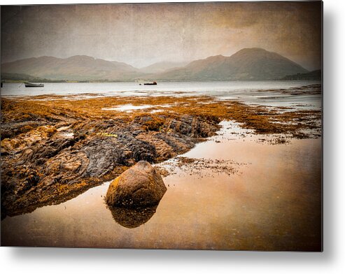 Loch Metal Print featuring the photograph Loch Creran Coastline by Ray Devlin