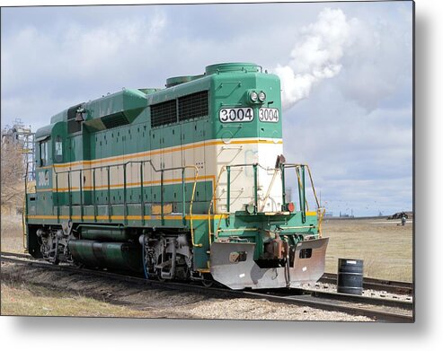 Train Metal Print featuring the photograph Locomotion by Bonfire Photography