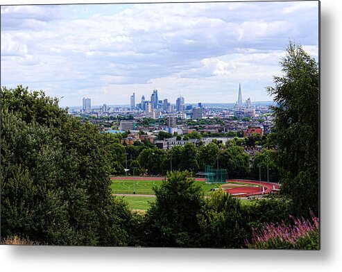 London Metal Print featuring the photograph London from Parliament Hill by Nicky Jameson
