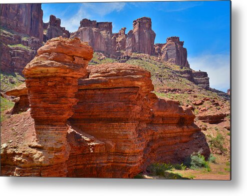 Long Canyon Metal Print featuring the photograph Long Canyon by Ray Mathis