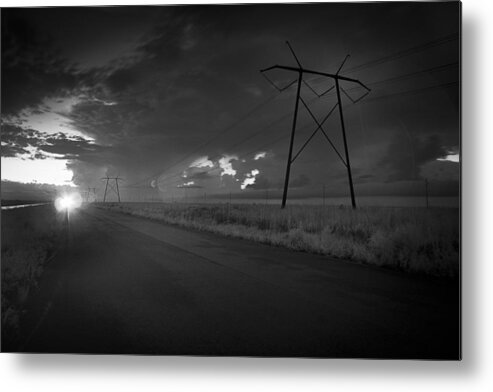 Florida Metal Print featuring the photograph Long Road Home by Bradley R Youngberg