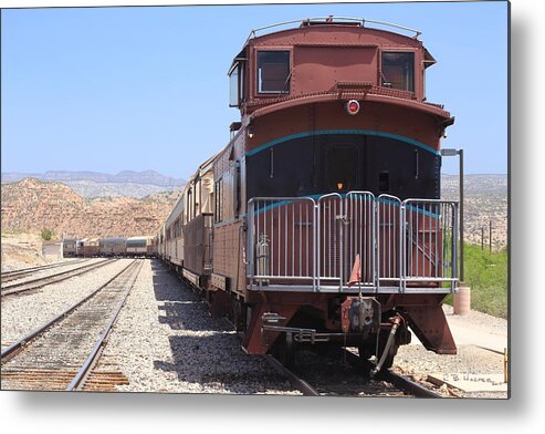 Locomotive Metal Print featuring the photograph Looking Forward to the Trip by R B Harper