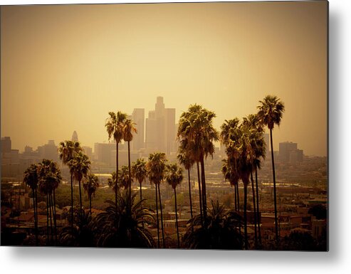 Beverly Hills Metal Print featuring the photograph Los Angeles by Lpettet