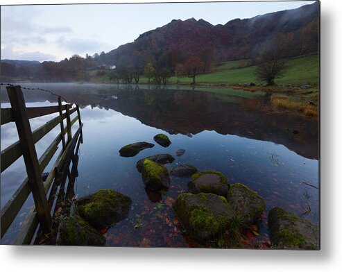 Loughrigg Tarn Metal Print featuring the photograph Loughrigg Tarn by Nick Atkin