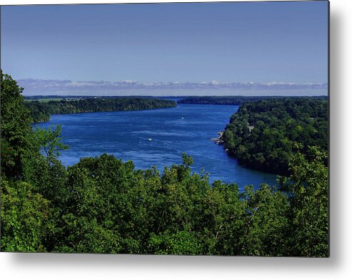 Photography Metal Print featuring the photograph Lower Niagara River by Nicky Jameson