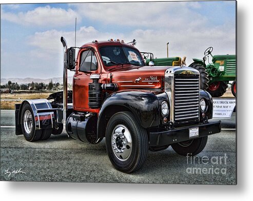 Mack Metal Print featuring the photograph Mack Truck by Tommy Anderson