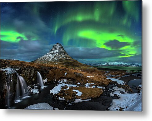 Night Metal Print featuring the photograph Magic Night by Dr. Nicholas Roemmelt