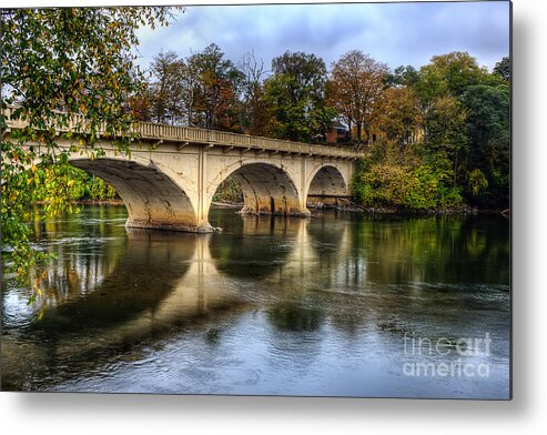 Bridge Metal Print featuring the photograph Main St Bridge by Scott Wood