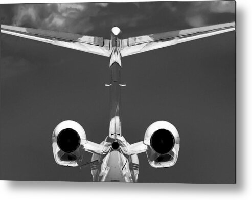 Jet Metal Print featuring the photograph Making Ready by Patrick Lynch