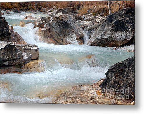 Photograph Metal Print featuring the photograph Marble Canyon by Bob and Nancy Kendrick