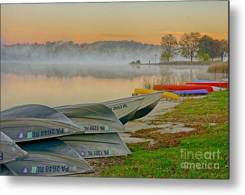Marsh Creek Lake Metal Print featuring the photograph Marsh Creek Lake 18 by Jack Paolini