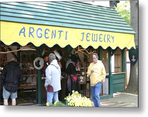 Maryland Metal Print featuring the photograph Maryland Renaissance Festival - Merchants - 121211 by DC Photographer