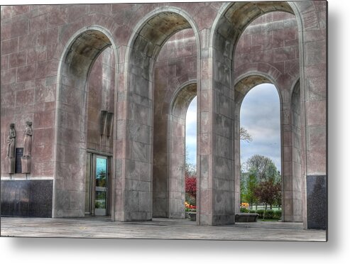 Fort Erie Metal Print featuring the photograph Mather Arch by Kim French