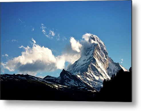 Tranquility Metal Print featuring the photograph Matterhorn by Bbq