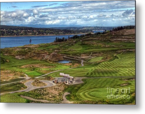Chambers Creek Metal Print featuring the photograph May Serenity - Chambers Bay Golf Course by Chris Anderson