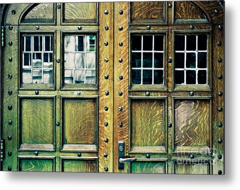 Doors Metal Print featuring the photograph Medieval Doors by Colleen Kammerer