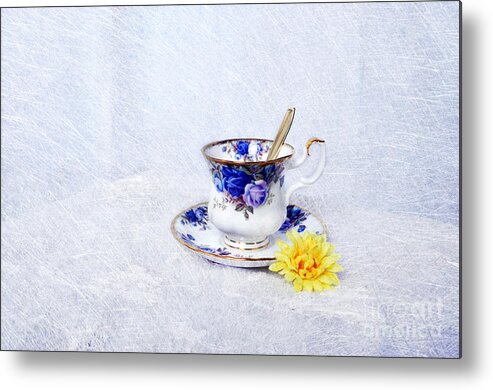 Coffee Metal Print featuring the photograph Memories in a Cup by Randi Grace Nilsberg