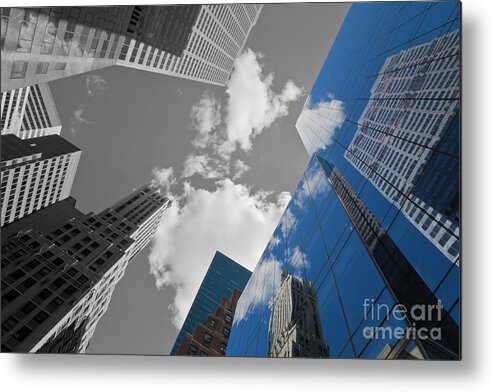 City Metal Print featuring the photograph Memories by Jonathan Nguyen
