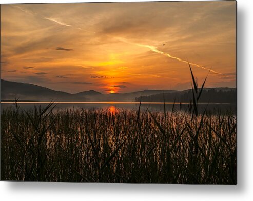 Sky Metal Print featuring the photograph Memories Of A Sunset by Rose-Maries Pictures