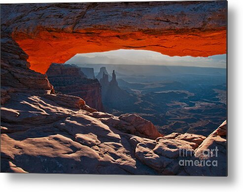 Mesa Arch Metal Print featuring the photograph Mesa Arch by Mae Wertz