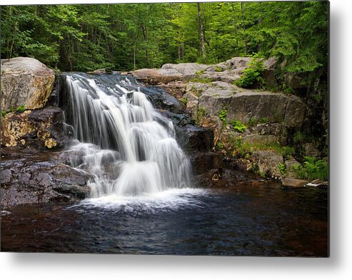 New Hampshire Waterfalls Metal Print featuring the photograph Middle Of Nowhere by Mike Farslow