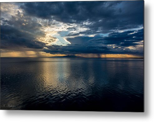 Alaska Metal Print featuring the photograph Midnight Majesty by Andrew Matwijec