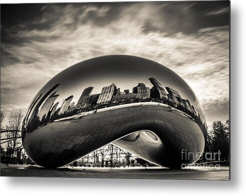 Bean Metal Print featuring the photograph Millenium Bean by Andrew Slater