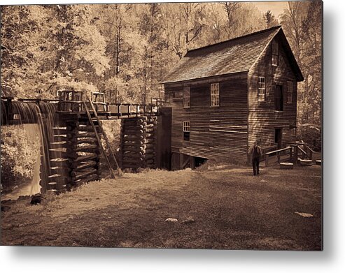 Mingus Mill Metal Print featuring the photograph Miller at Mingus Mill by Priscilla Burgers