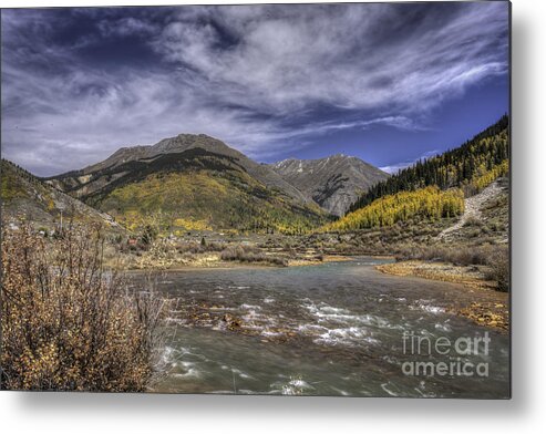 Mineral Creek Silverton Co Metal Print featuring the photograph Mineral Creek by David Waldrop