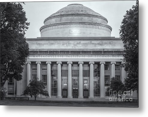 Clarence Holmes Metal Print featuring the photograph MIT Building 10 and Great Dome II by Clarence Holmes