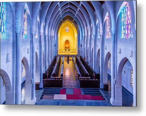 Norman Metal Print featuring the photograph Monastery of the Holy Spirit by Darryl Brooks