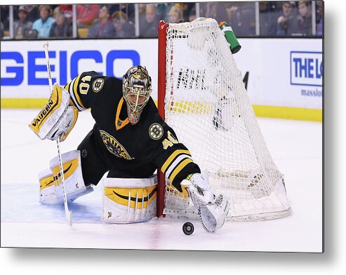 People Metal Print featuring the photograph Montreal Canadiens V Boston Bruins by Maddie Meyer