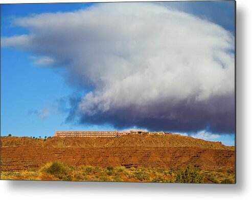 Monument Valley Utah Metal Print featuring the photograph Monument Valley UT 2 by Ron White