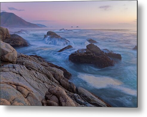 Landscape Metal Print featuring the photograph Moody Blue by Jonathan Nguyen