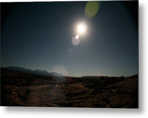 Arches National Park Metal Print featuring the photograph Moonrise Over Arches by Jon Emery