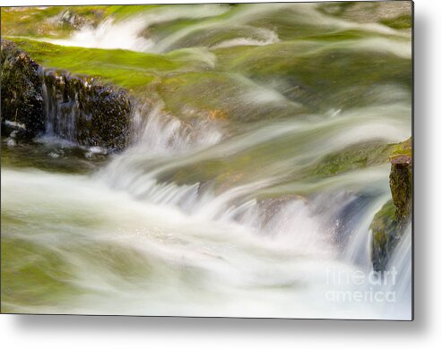 Acadia National Park Metal Print featuring the photograph More Than a Trickle by Tamara Becker