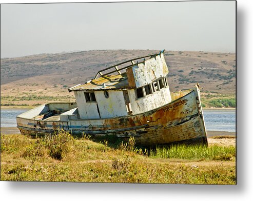 Pt Reyes Metal Print featuring the photograph Morning at the Pt Reyes by Bill Gallagher