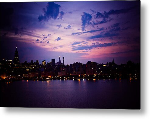 New York City Metal Print featuring the photograph Morning Glory by Sara Frank