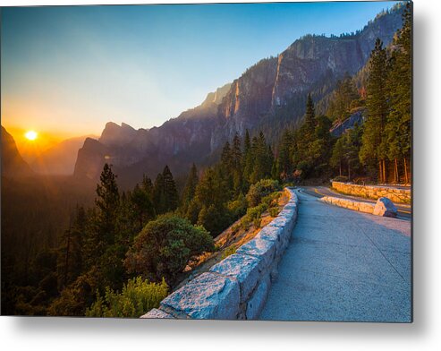 Morning Metal Print featuring the photograph Morning Glow by Mike Lee