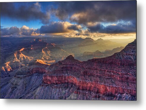 Grand Canyon Metal Print featuring the photograph Morning Light by Beth Sargent