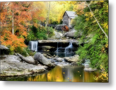 West Virginia Metal Print featuring the photograph Mountain Mill by William Griffin
