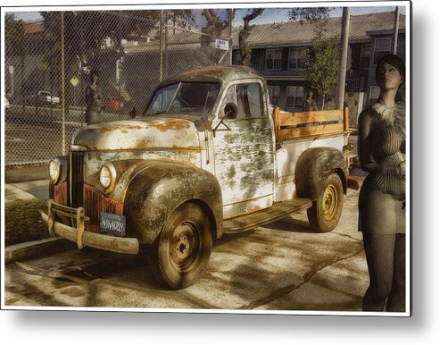 Mud Truck Metal Print featuring the digital art Mud Truck by Bob Winberry