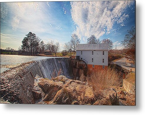 Nature Metal Print featuring the photograph Murray's Mill by Kevin Senter