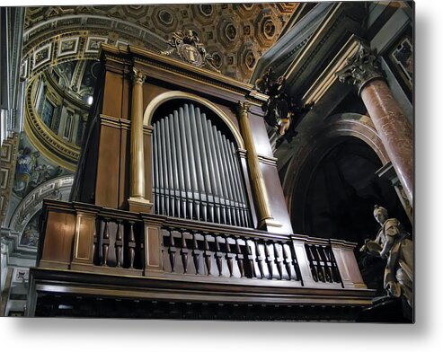 Kg Metal Print featuring the photograph Music at St. Peter's by KG Thienemann