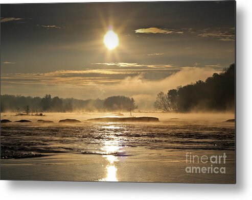 Landscape Metal Print featuring the photograph Mystic Shores by Everett Houser