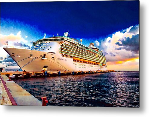 Mexico Metal Print featuring the photograph Navigator of the Seas by Bill Howard