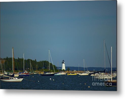 Ned's Point Metal Print featuring the photograph Ned's Point in Mattapoisett by Amazing Jules
