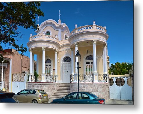  Metal Print featuring the photograph Neoclassical Architecture of Ponce by Ricardo J Ruiz de Porras
